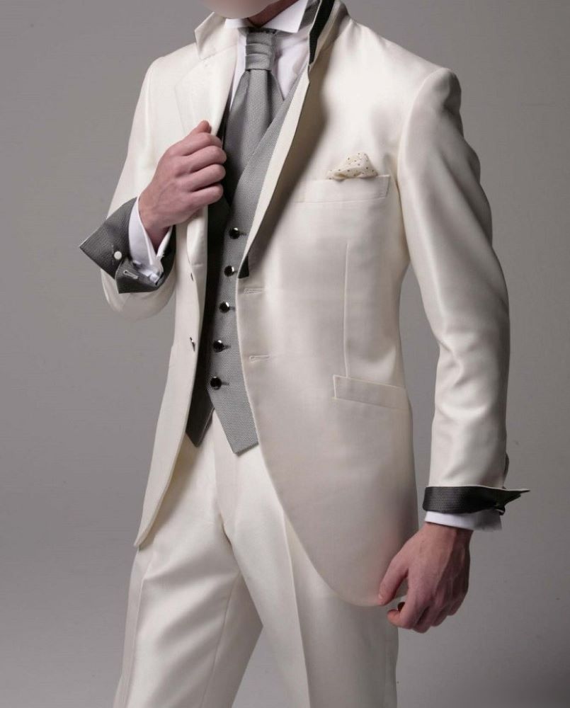 フェスタスーツ（ホワイト/グレー）