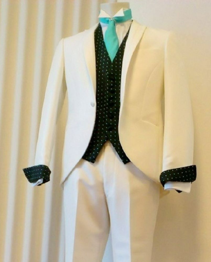 Wタキシード（ブルー/ドット）