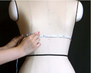 アンダーバスト 測り方イメージ